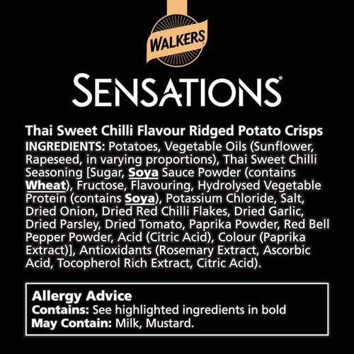 Sensations Thai Sweet Chilli Wavy Cut