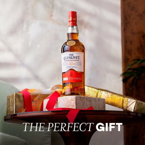 The Glenlivet Caribbean Reserve Single Malt Scotch Whisky With Giftbox