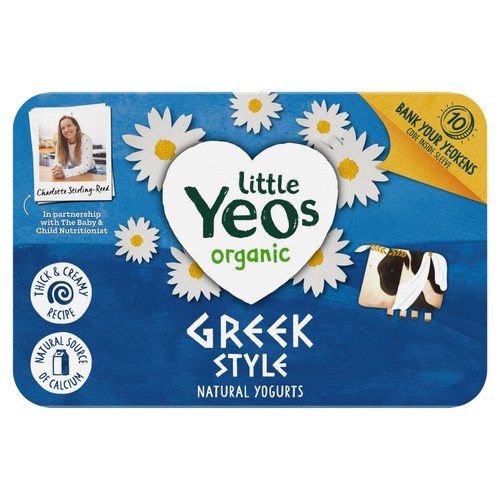 Yeo Valley Organic Little Yeos Greek Natural