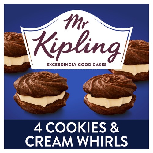 Mr Kipling Cookies and Cream Whirls