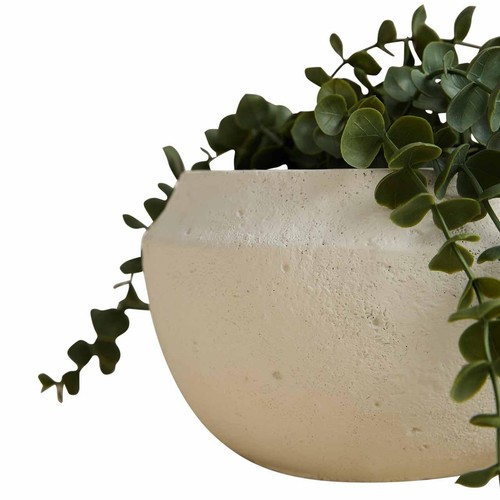 M&S String of Hearts in Cement Pot, Green