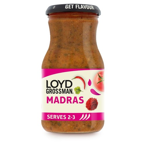 Loyd Grossman Madras Indian Curry Sauce