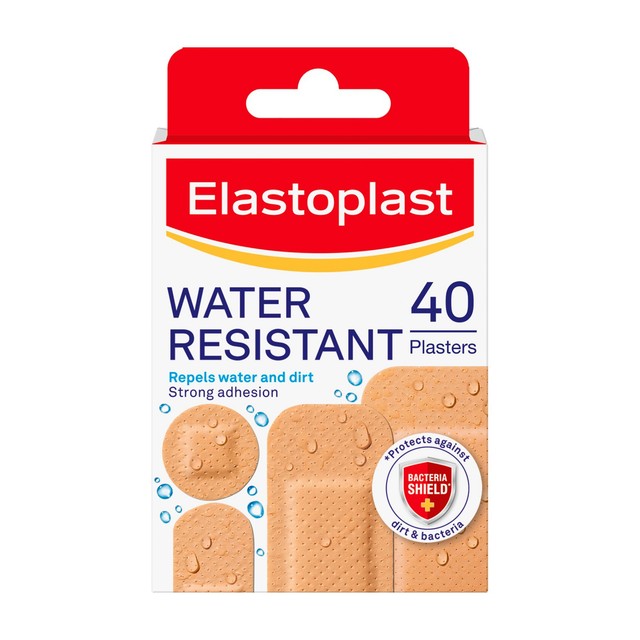 Water Resistant Plastic Plasters for Small Wound Protection