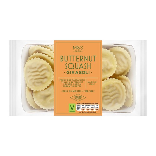 M&S Butternut Squash & Sage Girasoli