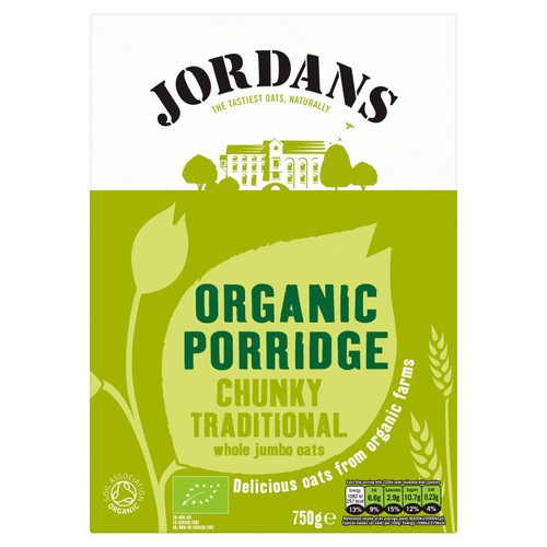 Jordans Organic Jumbo Porridge Oats Breakfast Cereal