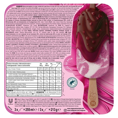 Magnum Utopia Double Cherry Ice Cream Sticks