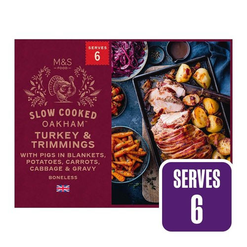 M&S Collection Slow Cooked Turkey & Trimmings