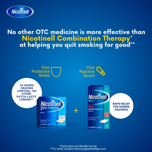 Nicotinell Nicotine Gum Stop Smoking Aid Mint 4mg