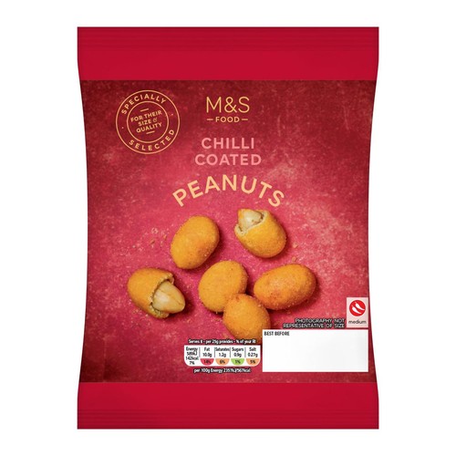 M&S Chilli Coated Peanuts