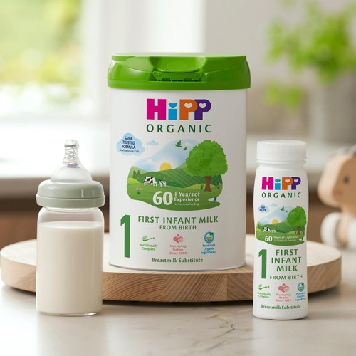 HiPP Organic 1 First Infant Baby Milk Liquid Formula From Birth