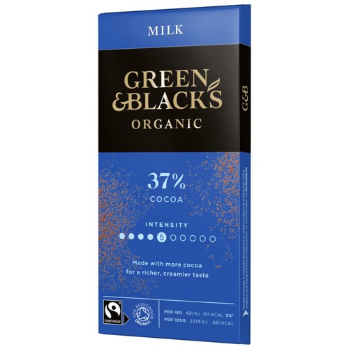 Green & Black's Organic Milk Chocolate Bar