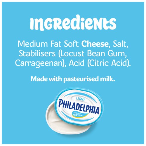 Philadelphia Light Low Fat Soft Cream Cheese