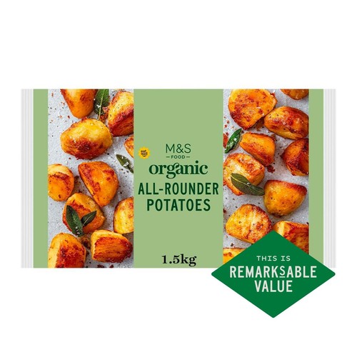 M&S Organic White Potatoes
