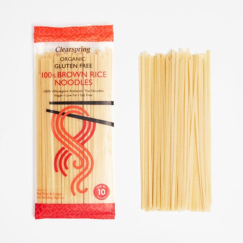 Clearspring Organic Gluten Free 100% Brown Rice Noodles