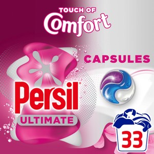 Persil Pure Heaven Scent Washing Capsules Non Bio 33 Washes