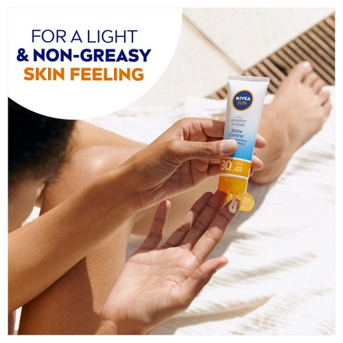 NIVEA SUN UV Face SPF 50 Sun Cream Shine Control