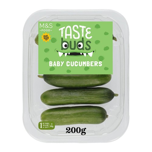 M&S Tastebuds Baby Cucumbers