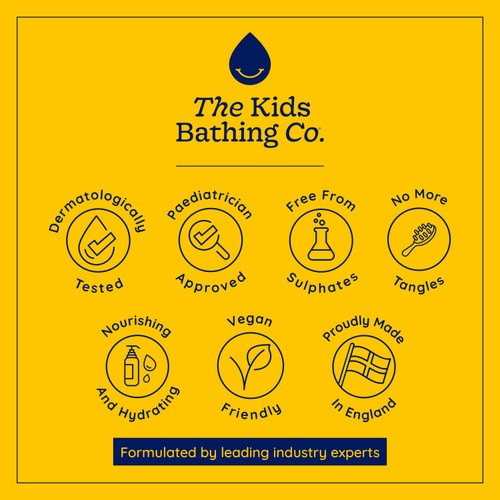 The Kids Bathing Co. Organic Lime & Mango Strengthening Shampoo