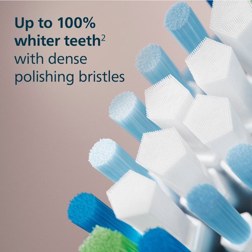 Philips Sonicare C3 Premium Plaque Defence Brush Head, Black, 2+1 Pack