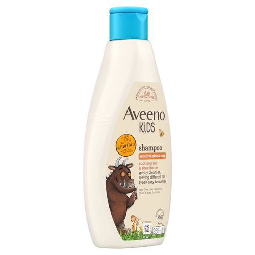 Aveeno Kids Shampoo with Soothing Oat & Shea Butter for Sensitive Skin