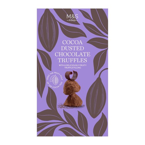 M&S Cocoa Dusted Chocolate Truffles