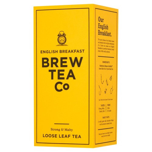 Brew Tea Co English Breakfast Loose Leaf Tea