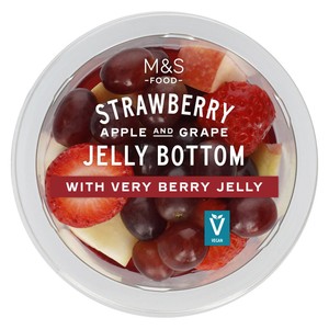 M&S strawberry, apple & berry jelly bottom