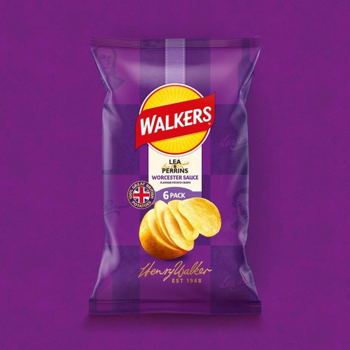 Walkers Lea & Perrins Worcester Sauce