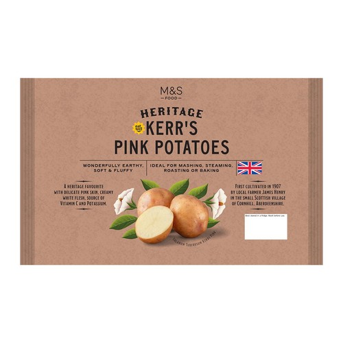 M&S HERITAGE KERRS PINK POTATOES FW 1.5kg