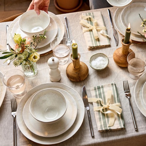 Stellar Stoneware Mylor 12 Piece Dinner Set 
