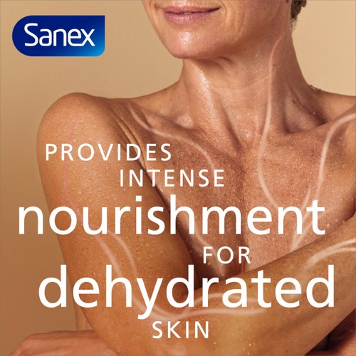 Sanex Expert Skin Health+ Ageless Renewal Shower Gel Body Wash 