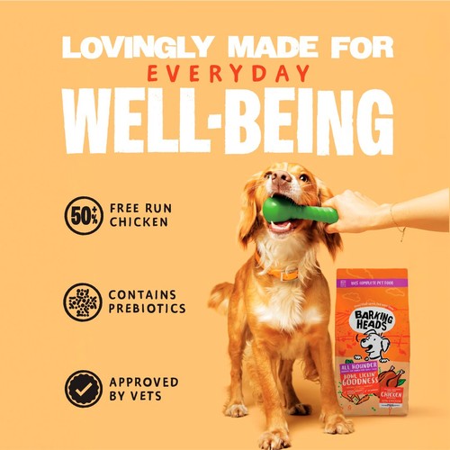 Barking Heads Bowl Lickin' Goodness Chicken Dry Dog Food 