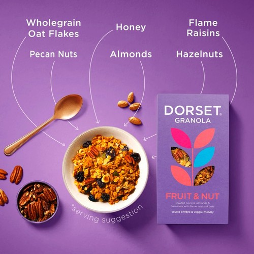 Dorset Cereals Fruit & Nut Granola Breakfast Cereal