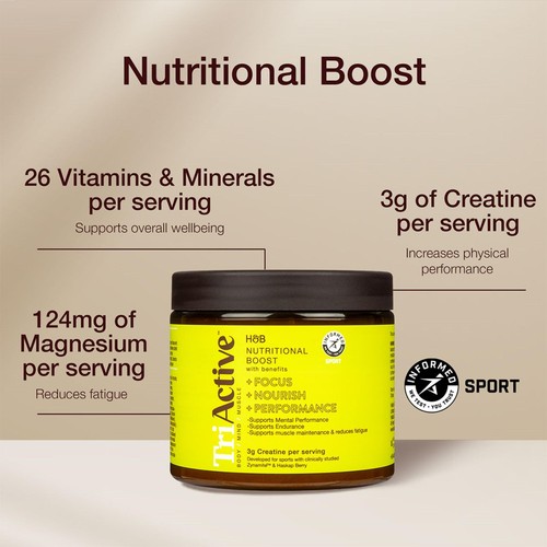 TriActive Sport Boost Blend "with Benefits" & Creatine