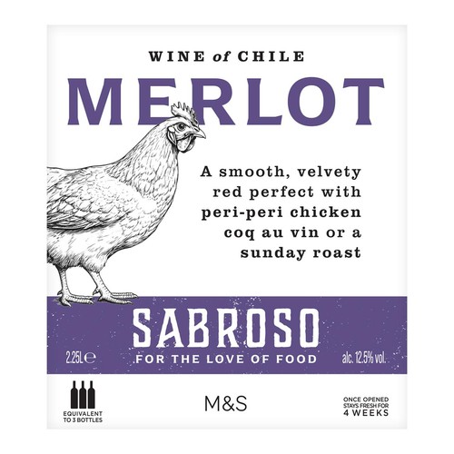 M&S Merlot Pouch