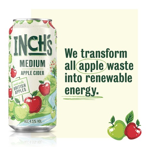 Inch's Medium Apple Cider Can