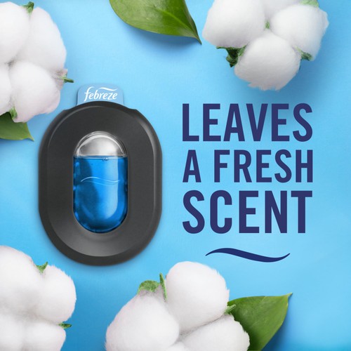 Febreze Bin Freshener Starter Kit Cotton Fresh