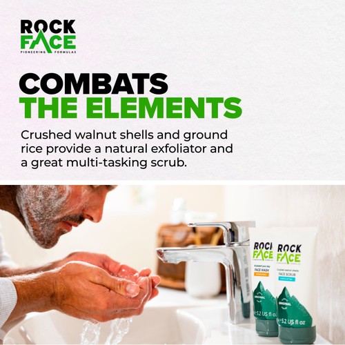 Rock Face Exfoliating Face Scrub
