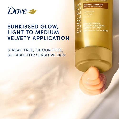 Dove Dermaspa Summer Revived Fair-Medium Body Lotion