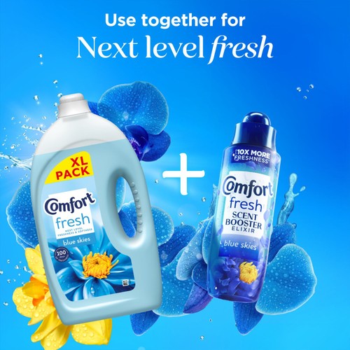 Comfort Fresh Blue Skies Fabric Conditioner 80 Washes