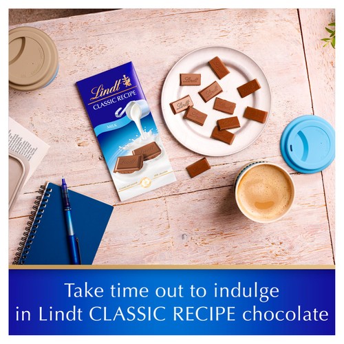 Lindt Classic Recipe Milk Chocolate Bar