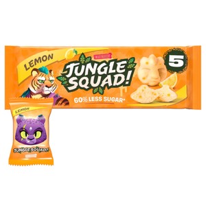 Jungle Squad Lemon Cake Bars.