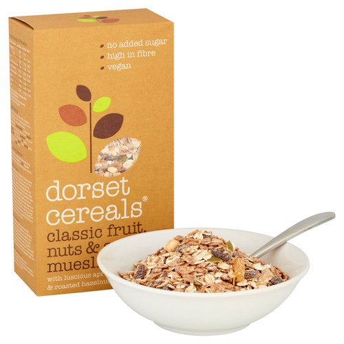 Dorset Cereals Classic Fruit, Nuts&Seeds Muesli No Added Sugar Cereal
