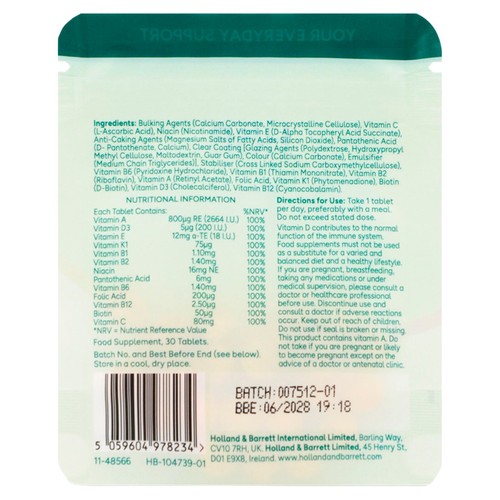 Holland & Barrett Multivitamin