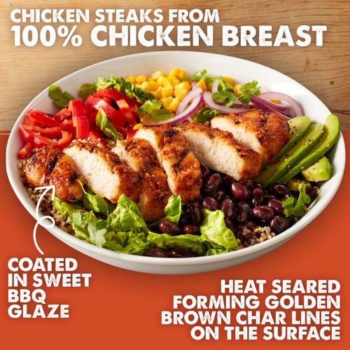 Birds Eye 6 Sweet & Sticky BBQ Chicken Chargrills