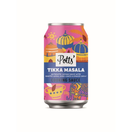 Potts Tikka Masala Curry Sauce