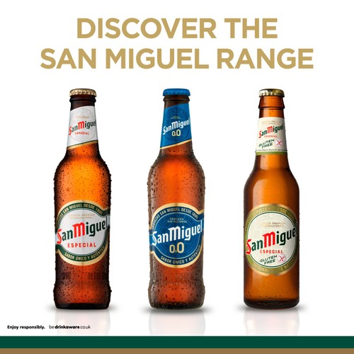 San Miguel Premium Lager Beer Bottles