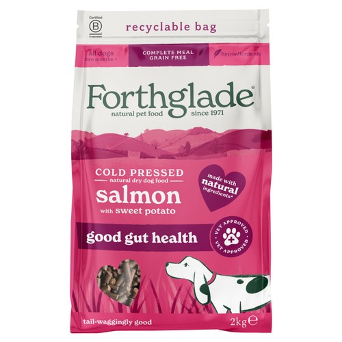 Forthglade Cold Pressed Dry Dog Food Salmon with Sweet Potato