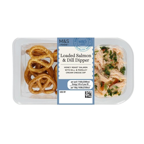 M&S Loaded Salmon & Dill Dipper