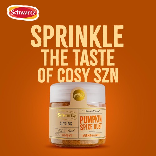 Schwartz Limited Edition Pumpkin Spice Dust Seasoning